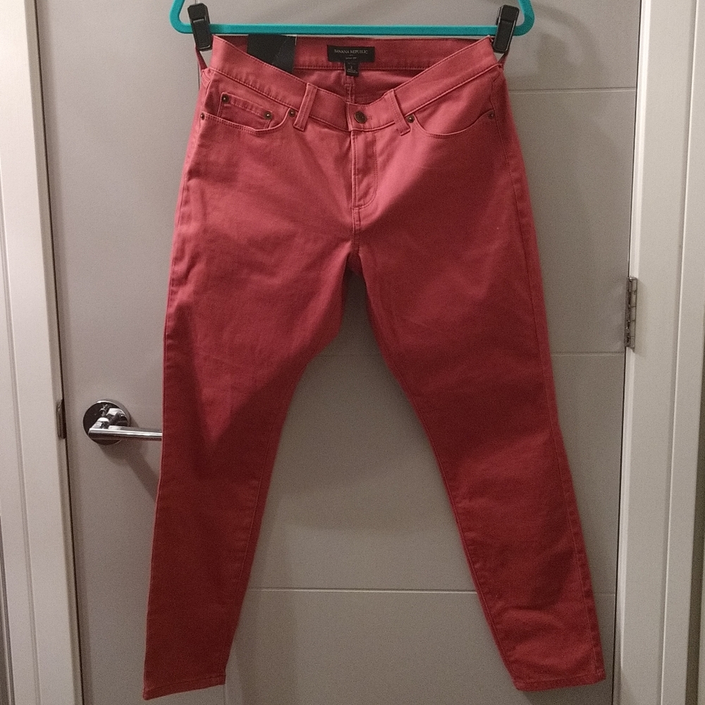 Banana Republic Skinny Fit Pants Petite 2 NEW W/ TAGS